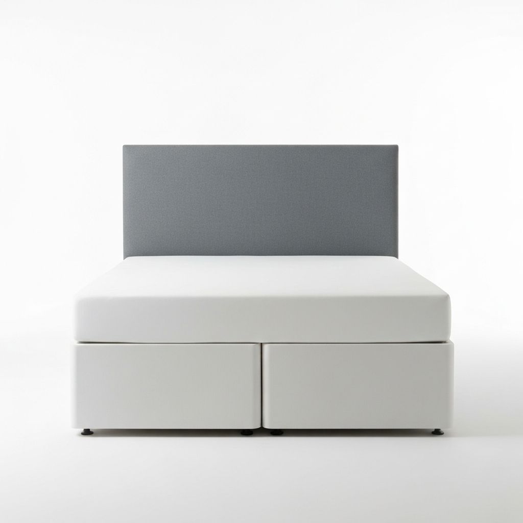 Divan base with headboard