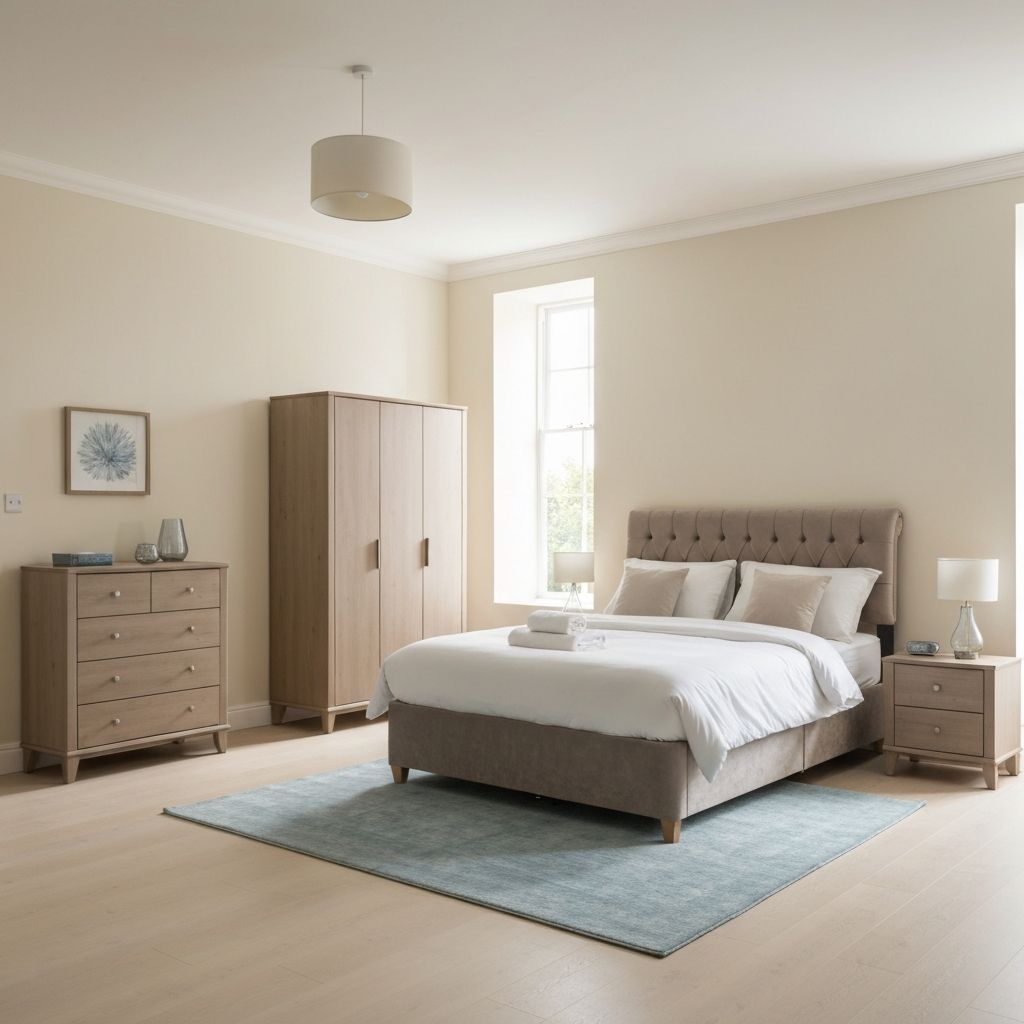 Furnished HMO bedroom example